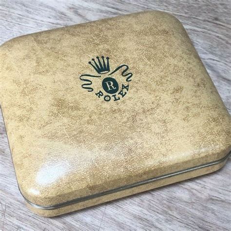 Vintage Rolex Tudor box rare Oyster Perpetual full set clam shell 